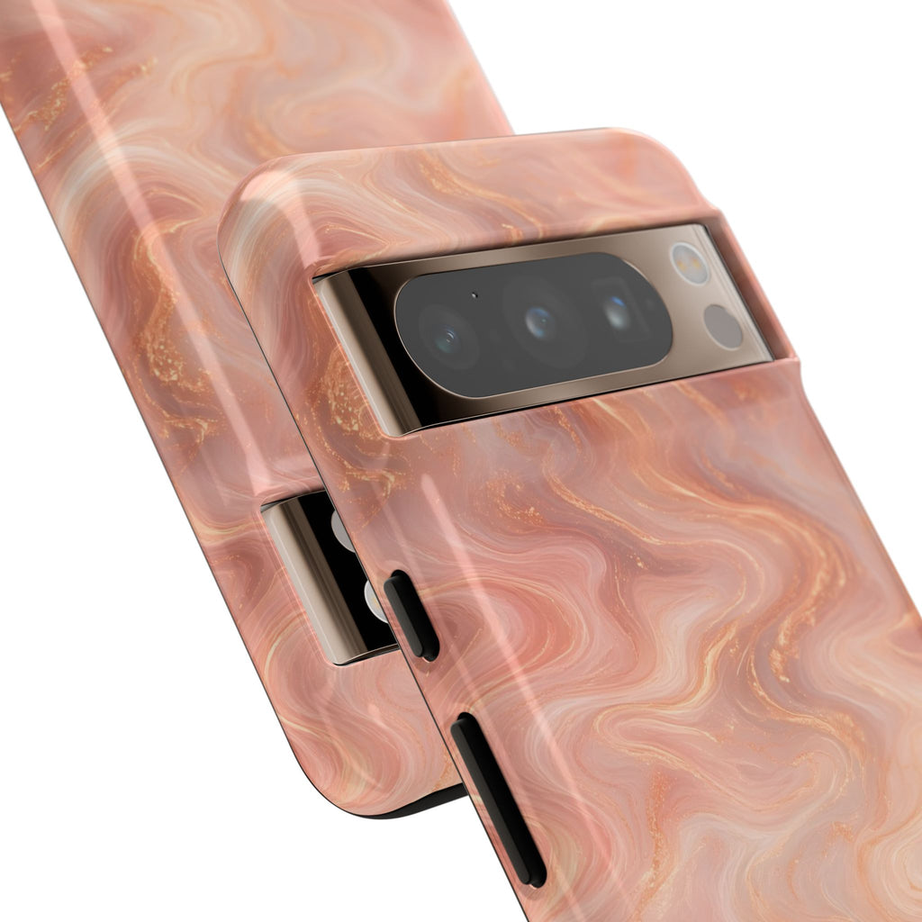 Rose Gold Marble Phone Case