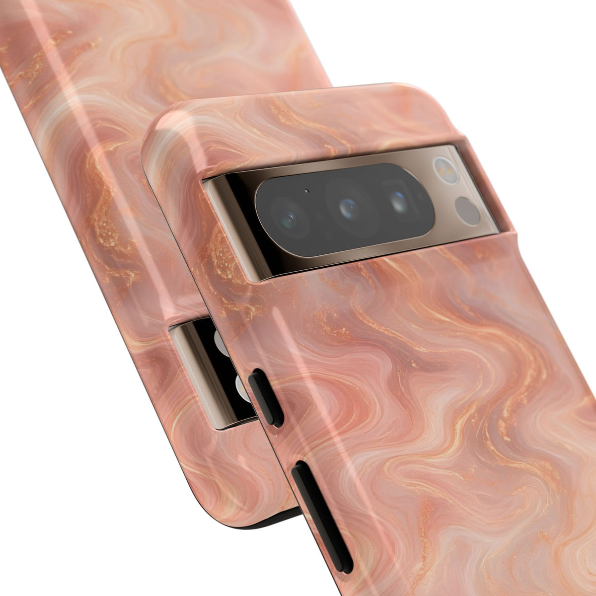 Rose Gold Marble Phone Case