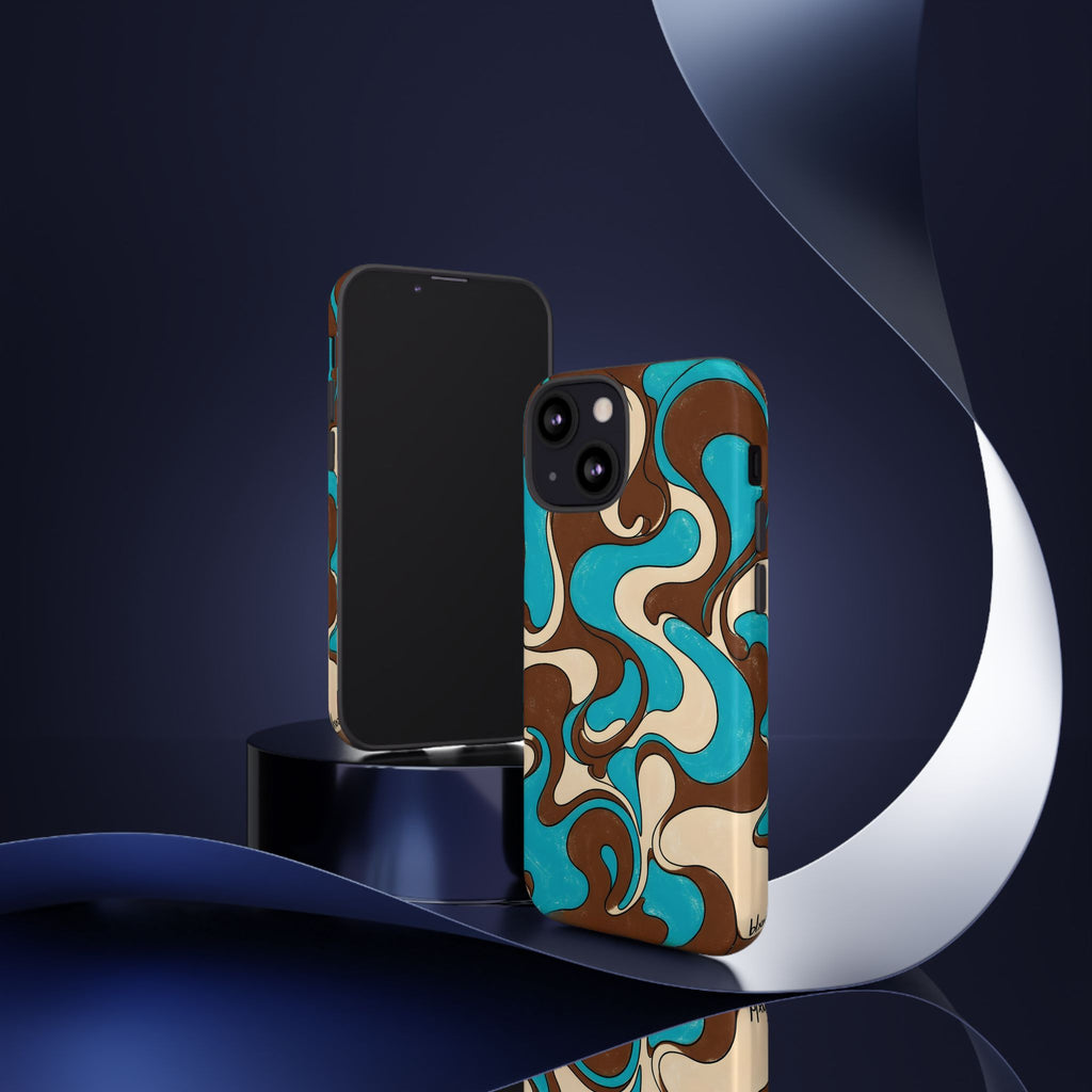 Fillmore Flow - Turquoise & Chocolate Phone Case