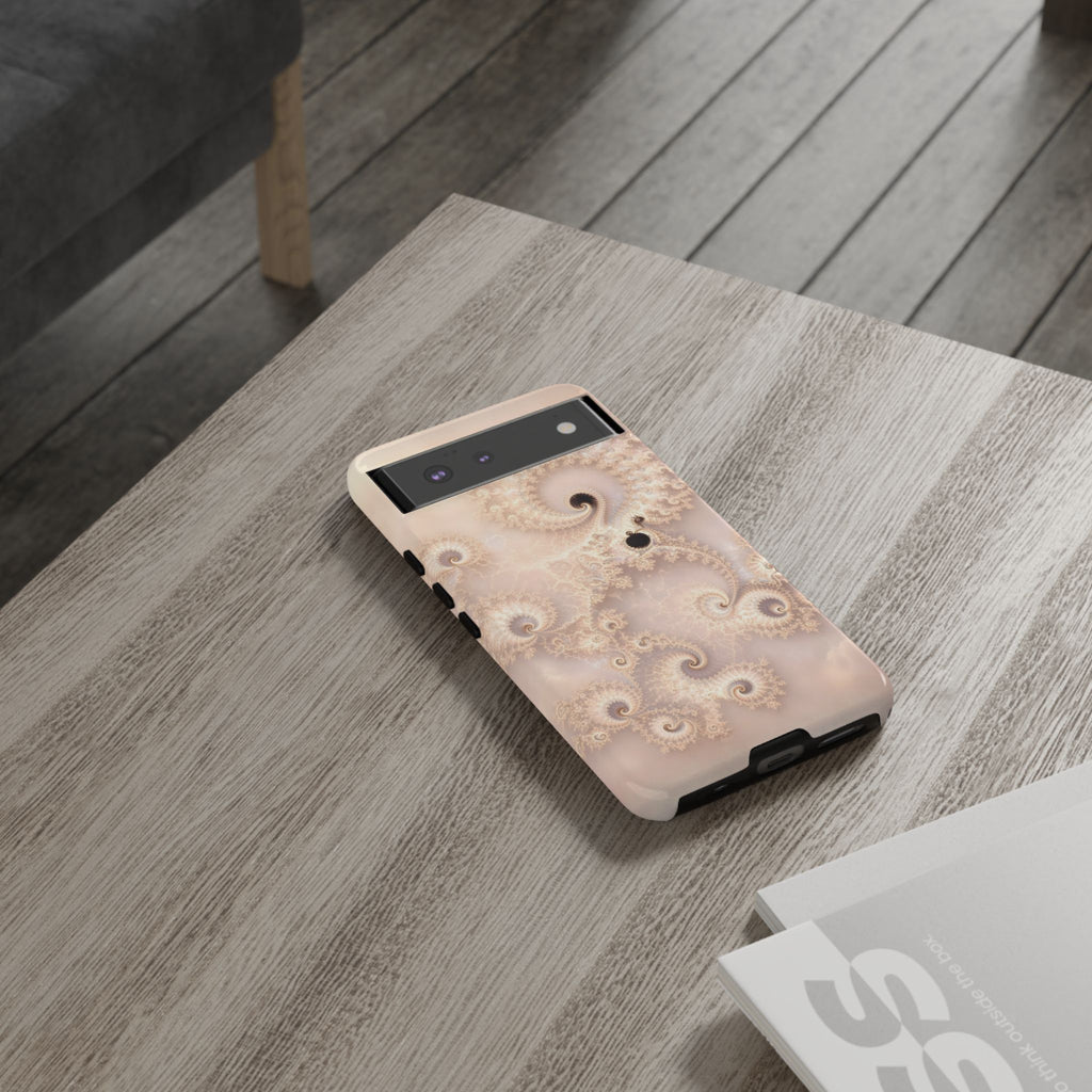 Copper Infinity - Champagne Pearl Phone Case