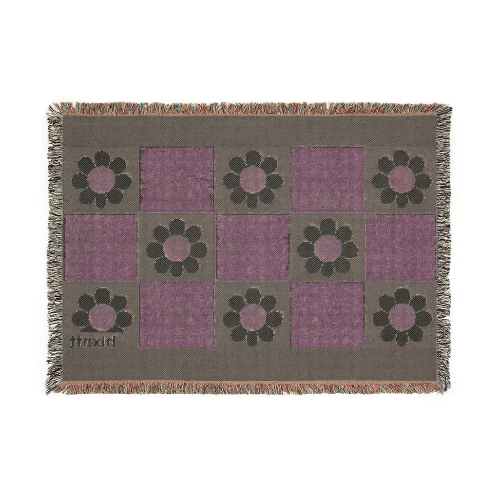BLXNTT Green Hippie Woven Blanket #2