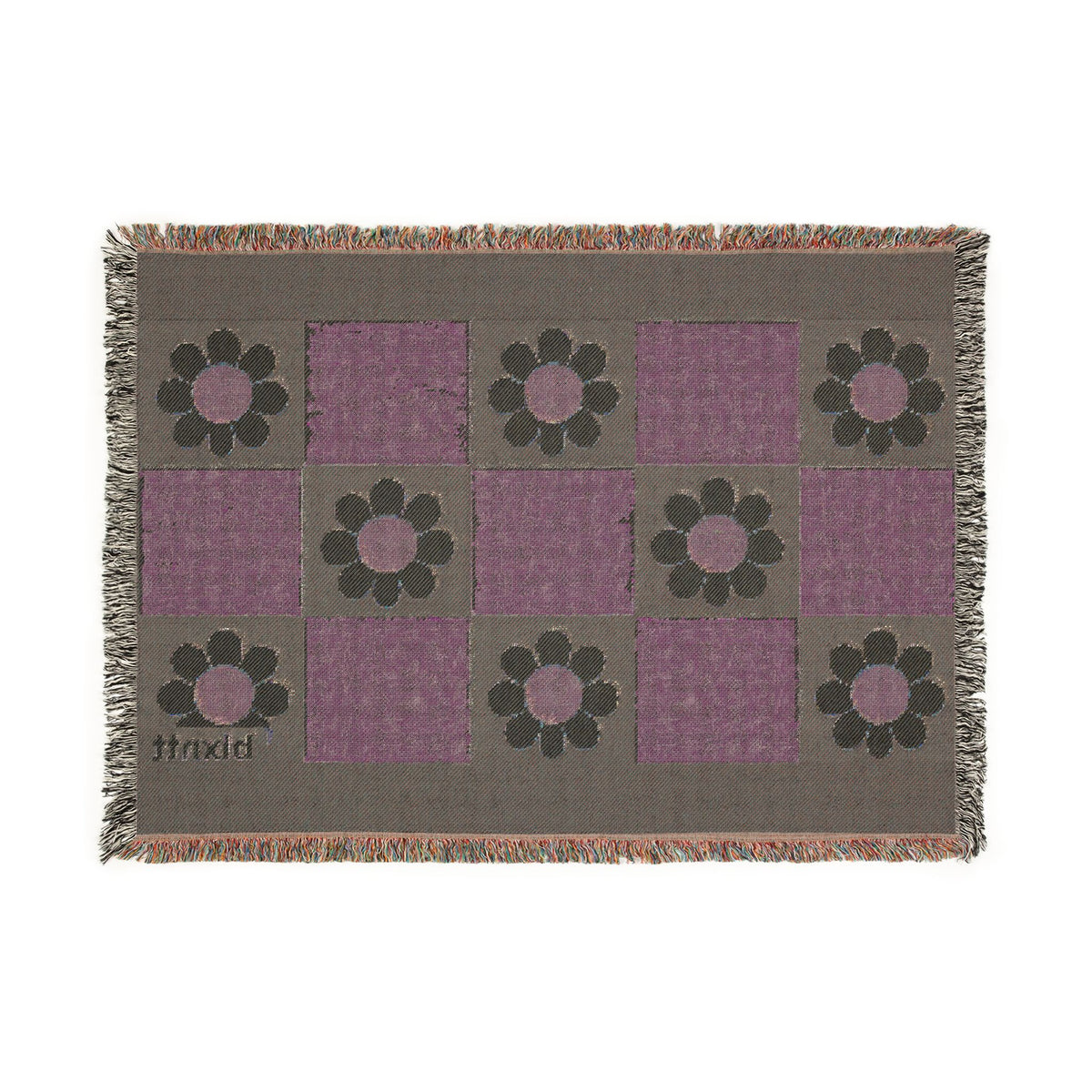 BLXNTT Green Hippie Woven Blanket #2