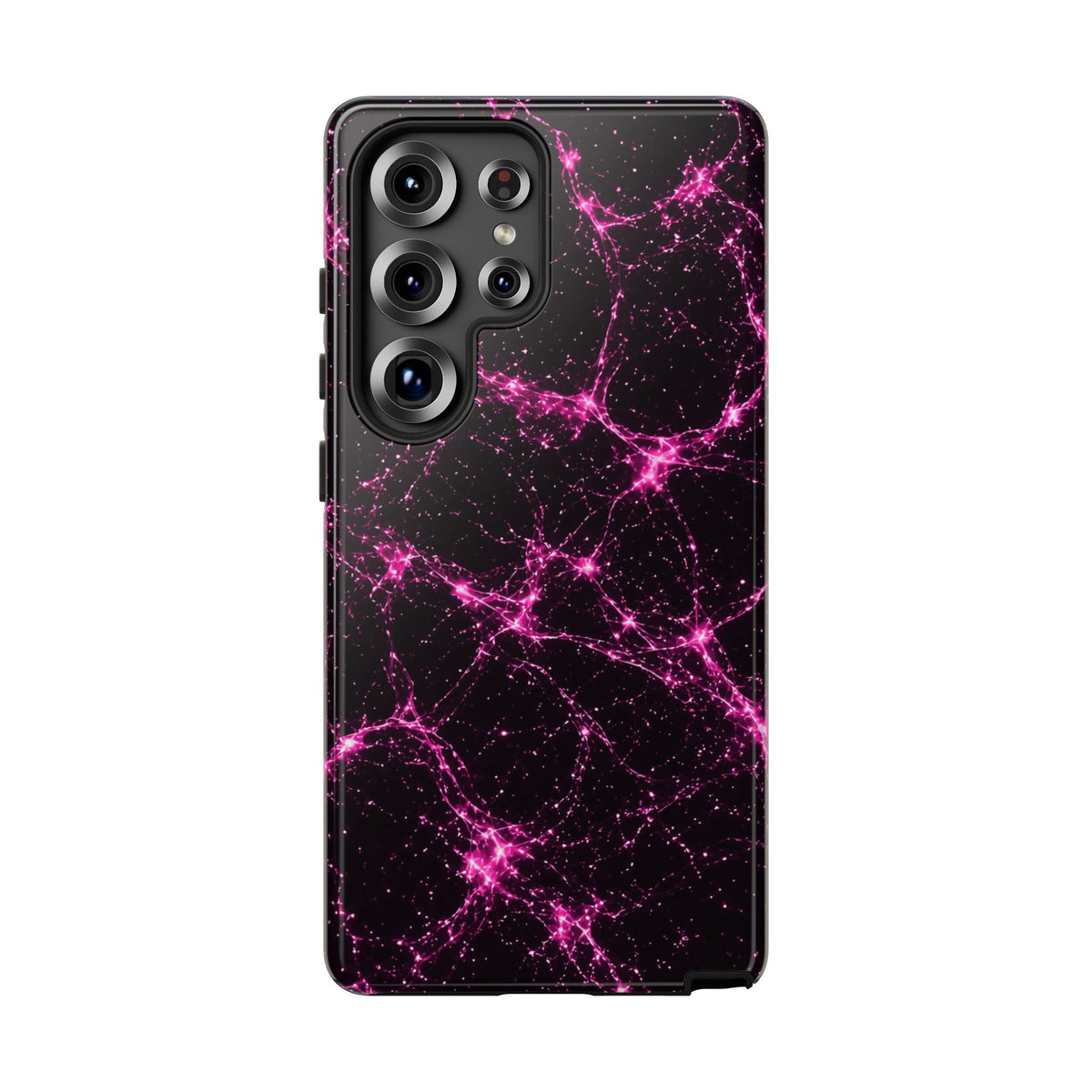 Neon Mycelium - Hot Pink Pulse Phone Case