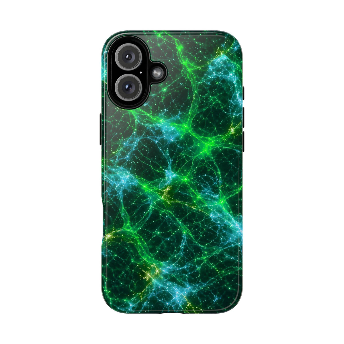 Neon Mycelium - Mermaid Phone Case