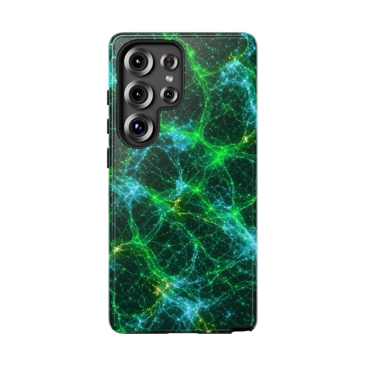 Neon Mycelium - Mermaid Phone Case