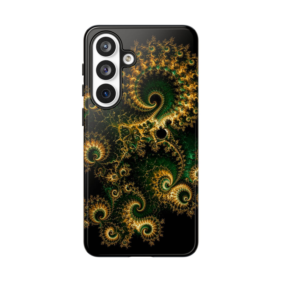 Copper Infinity - Emerald & Gold Phone Case
