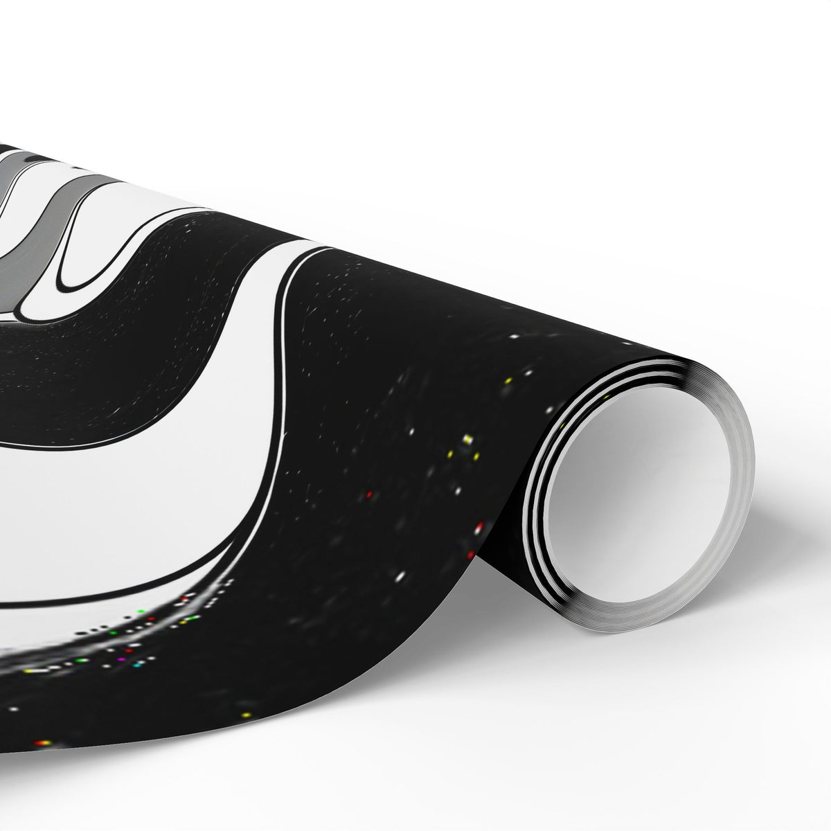 Fillmore Flow - Monochrome Wrapping Paper