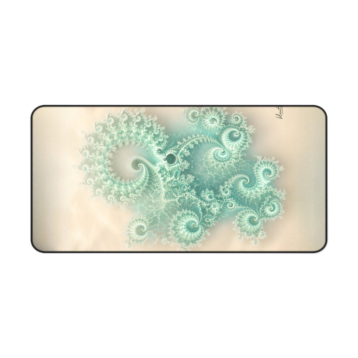 Copper Infinity - Sea Glass Desk Mat