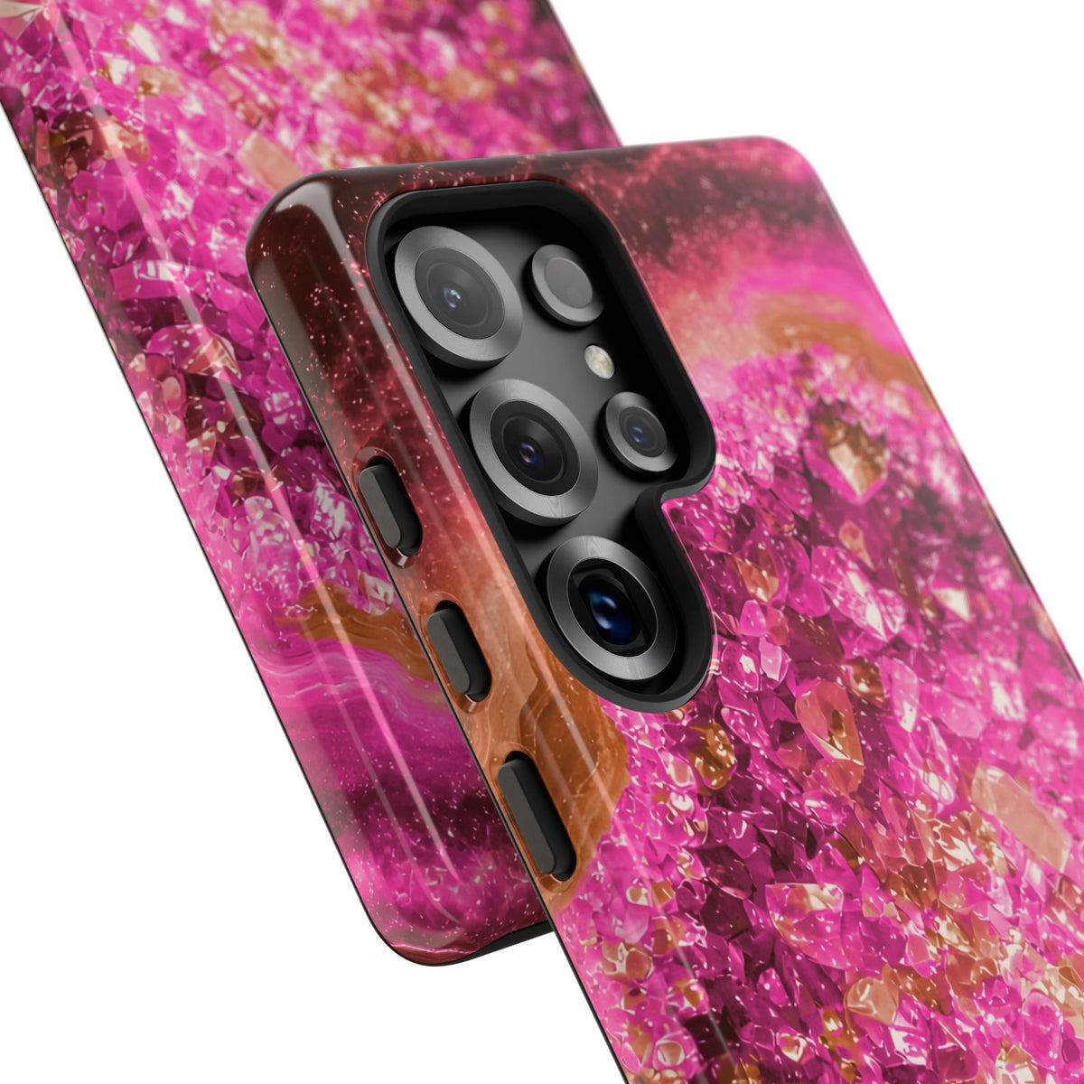 Geode Core - Terracotta Neon Phone Case