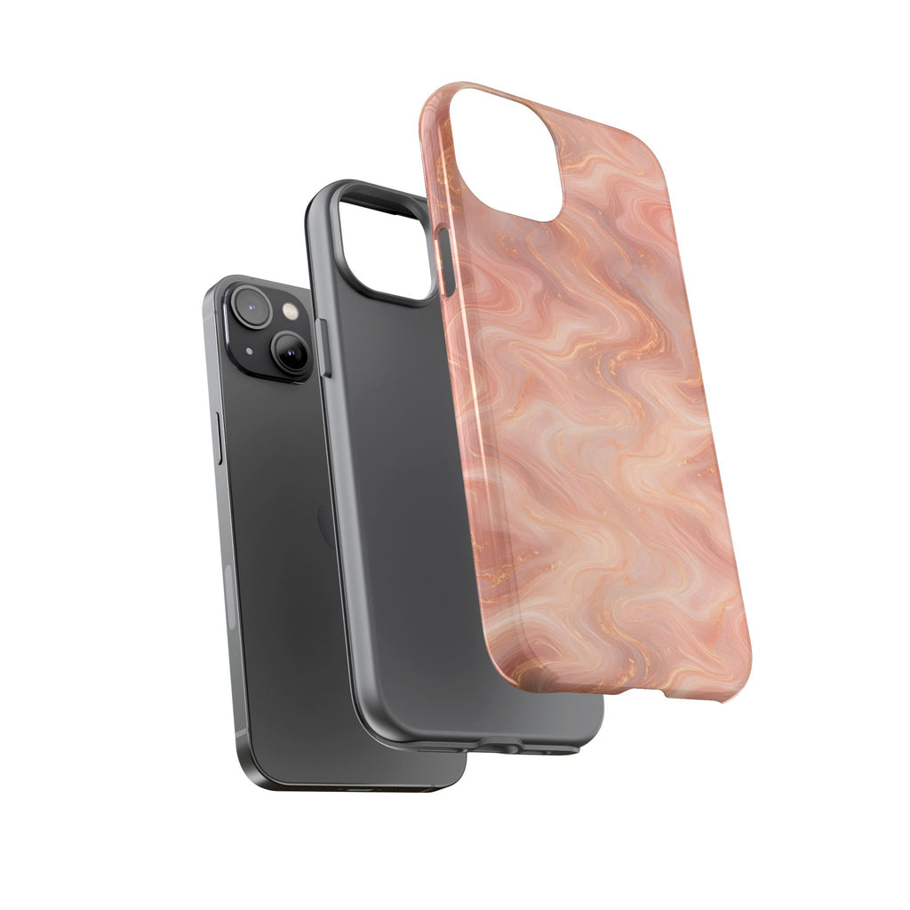 Rose Gold Marble Phone Case