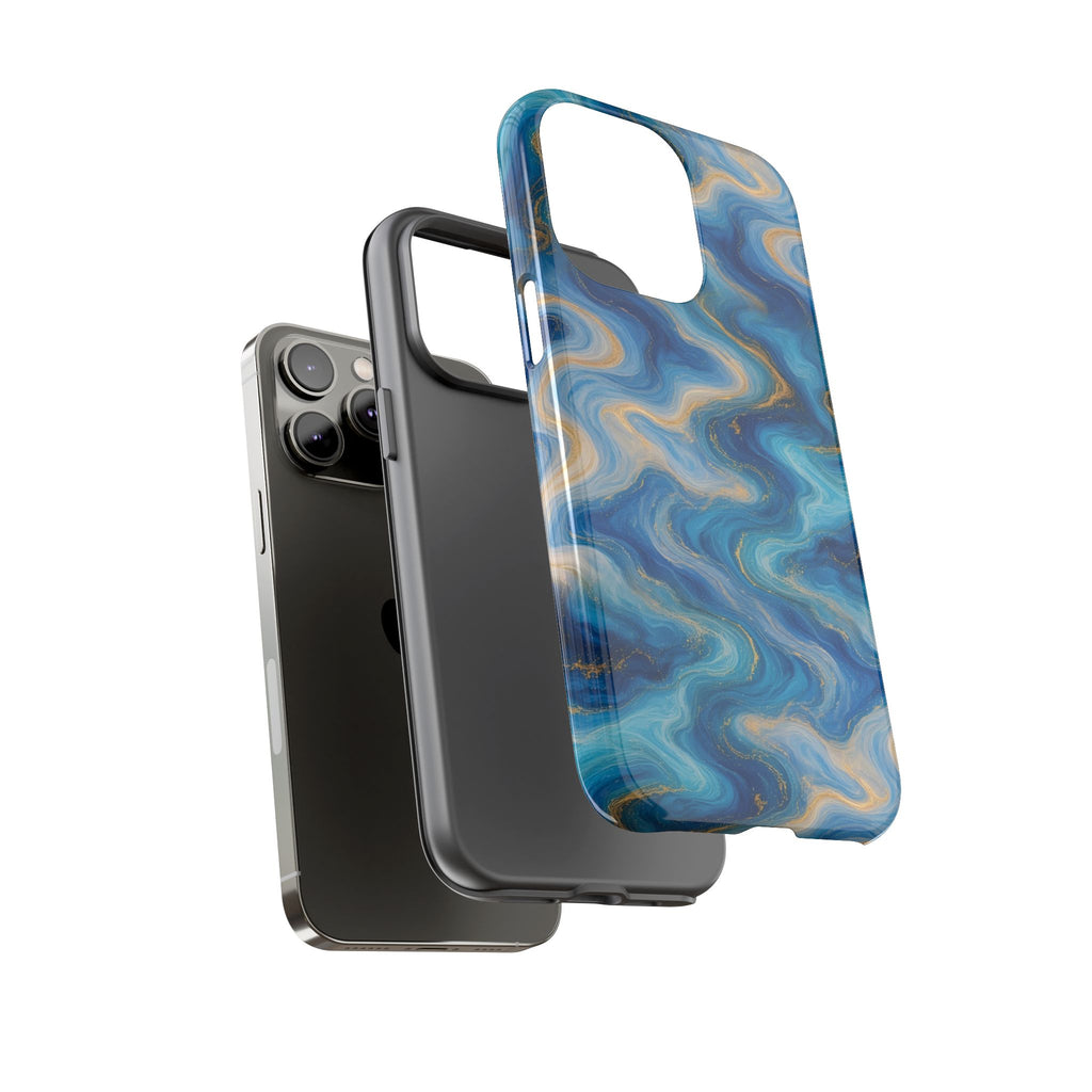 Ocean Blue Marble Phone Case