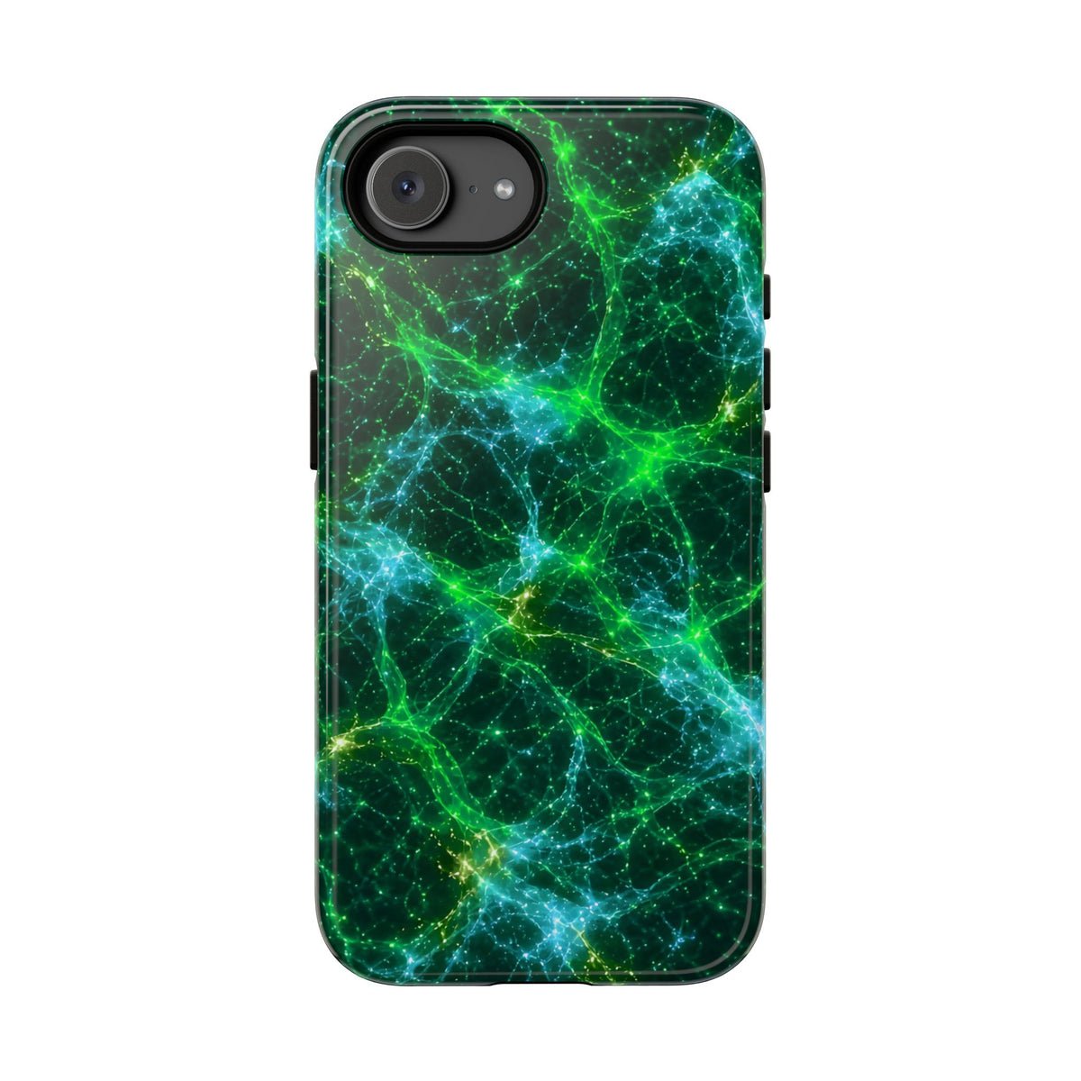 Neon Mycelium - Mermaid Phone Case