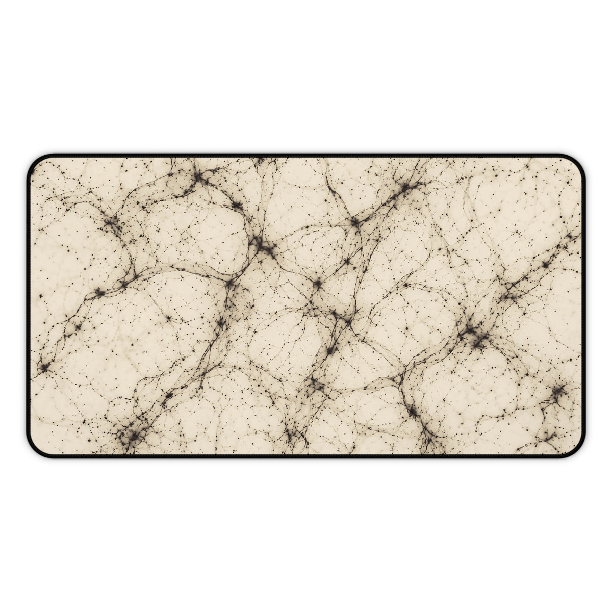 Neon Mycelium - Ink on Paper Desk Mat