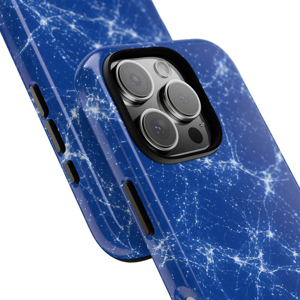 Neon Mycelium - Blueprint Phone Case