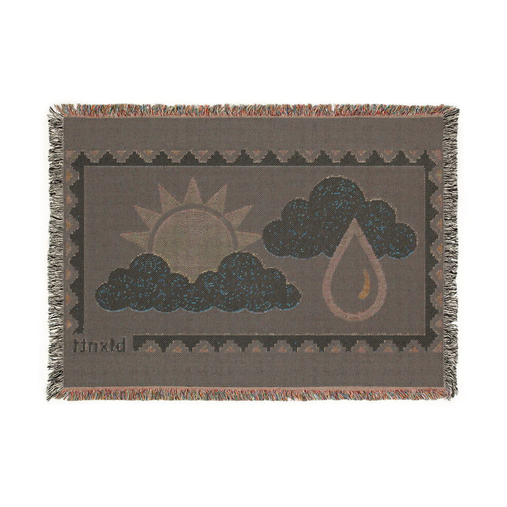 BLXNTT Blue Hippie Woven Blanket #3