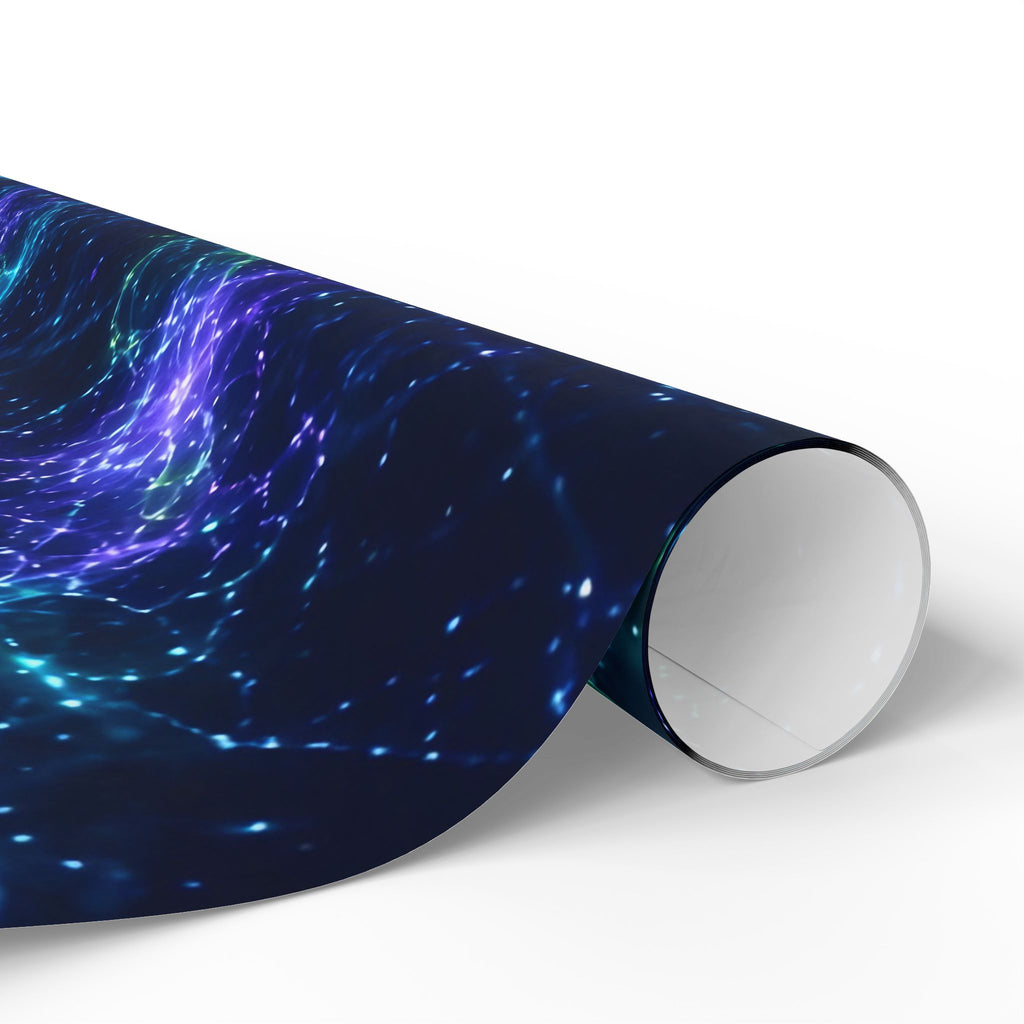 Neon Mycelium - Original Glow Wrapping Paper