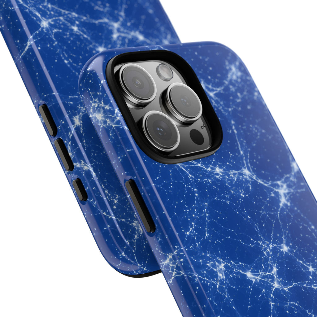 Neon Mycelium - Blueprint Phone Case