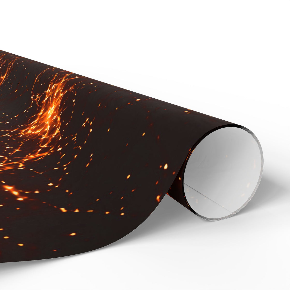 Neon Mycelium - Solar Flare Wrapping Paper