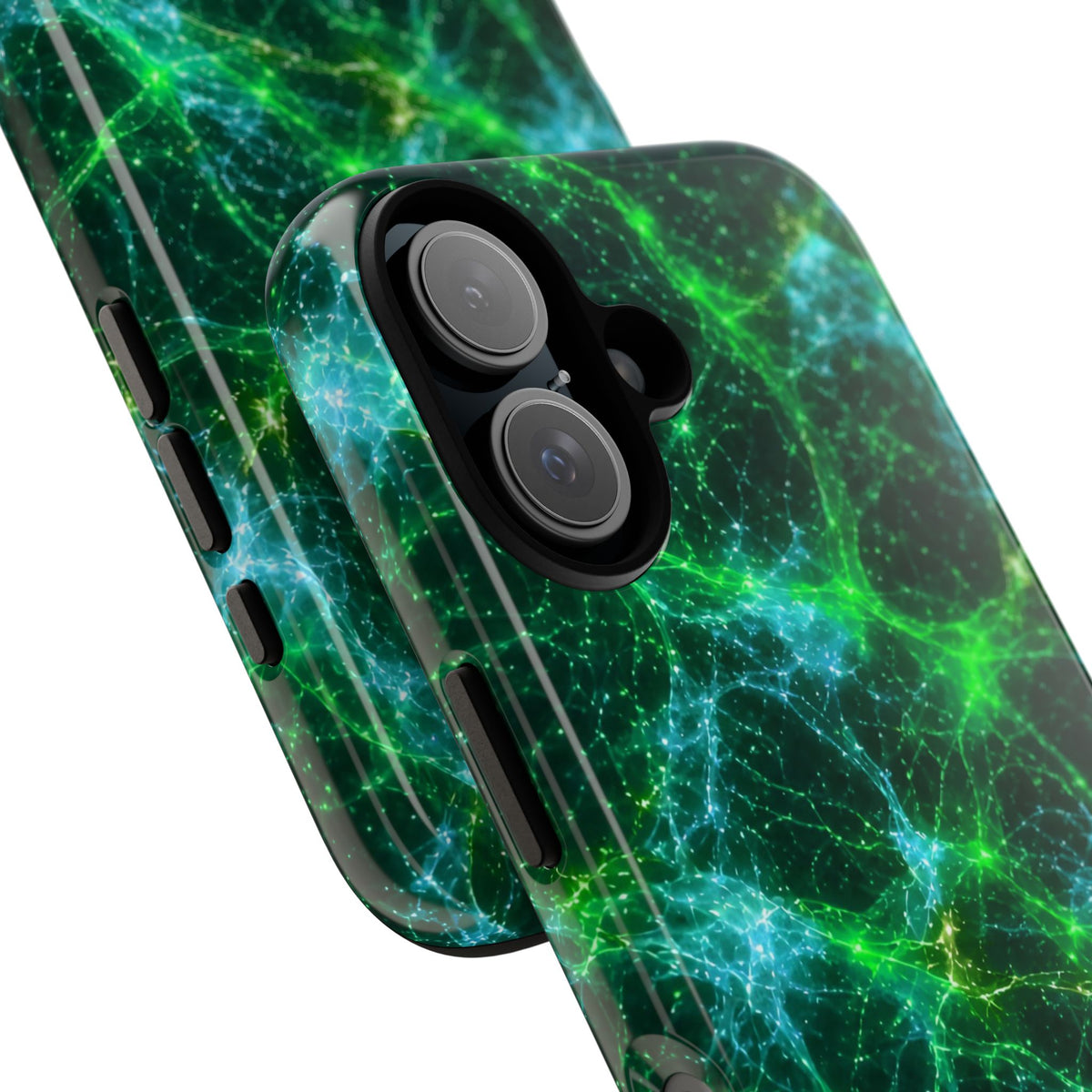 Neon Mycelium - Mermaid Phone Case