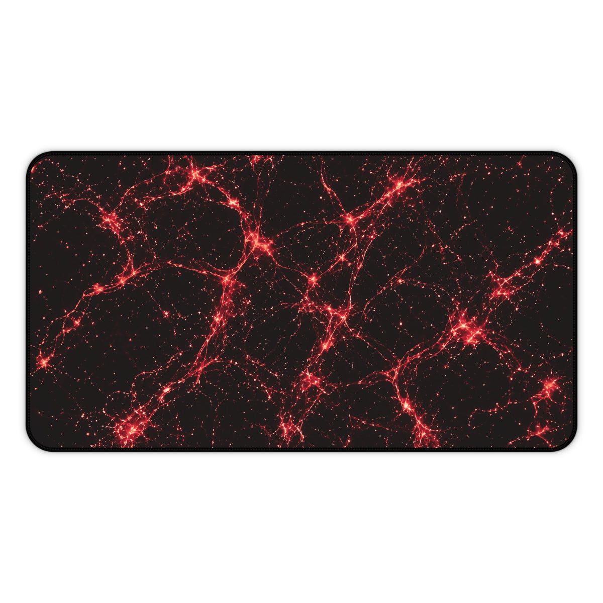 Neon Mycelium - Blood Moon Desk Mat