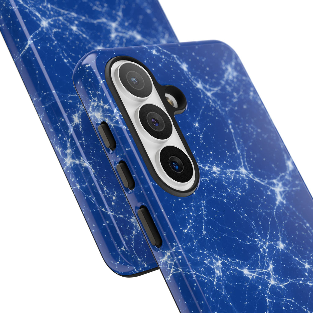 Neon Mycelium - Blueprint Phone Case