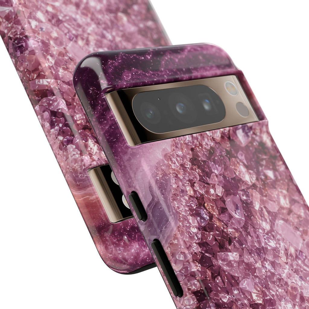 Geode Core - Rose Quartz Phone Case