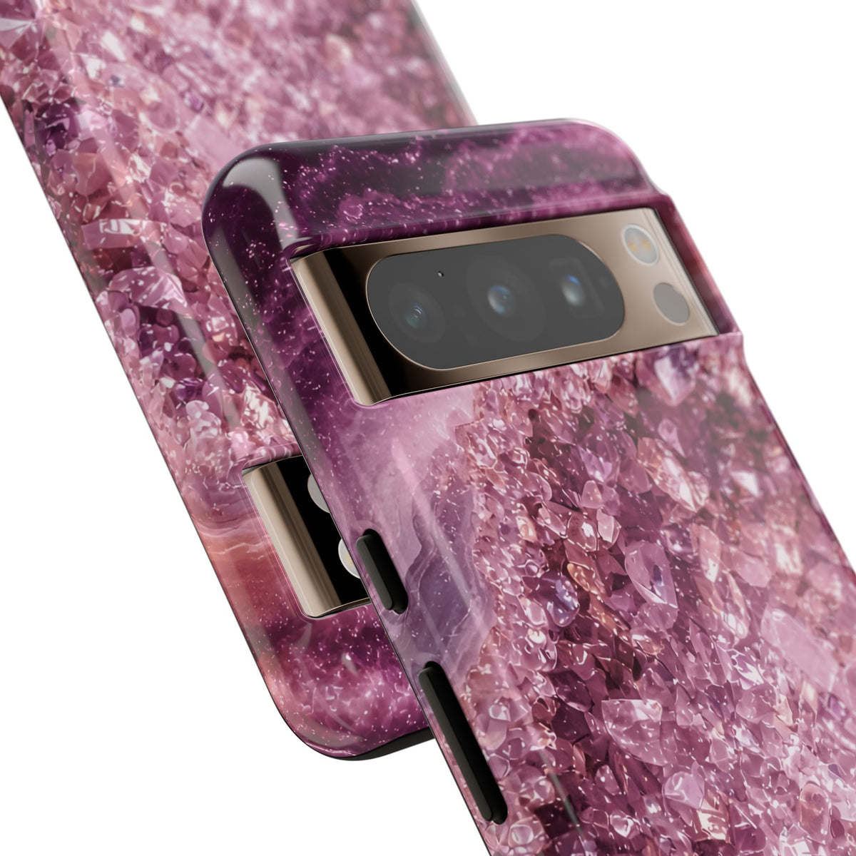 Geode Core - Rose Quartz Phone Case