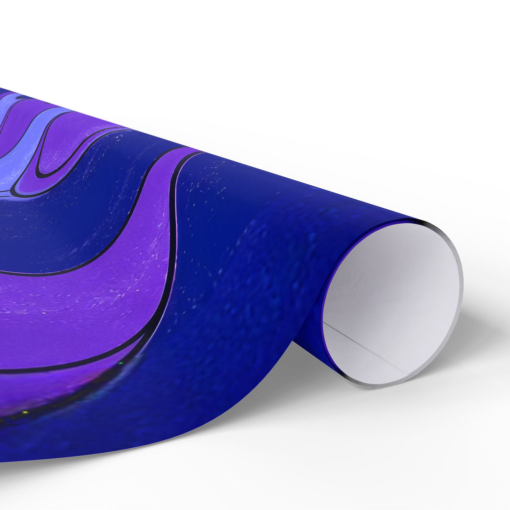 Fillmore Flow - Ultraviolet Wrapping Paper