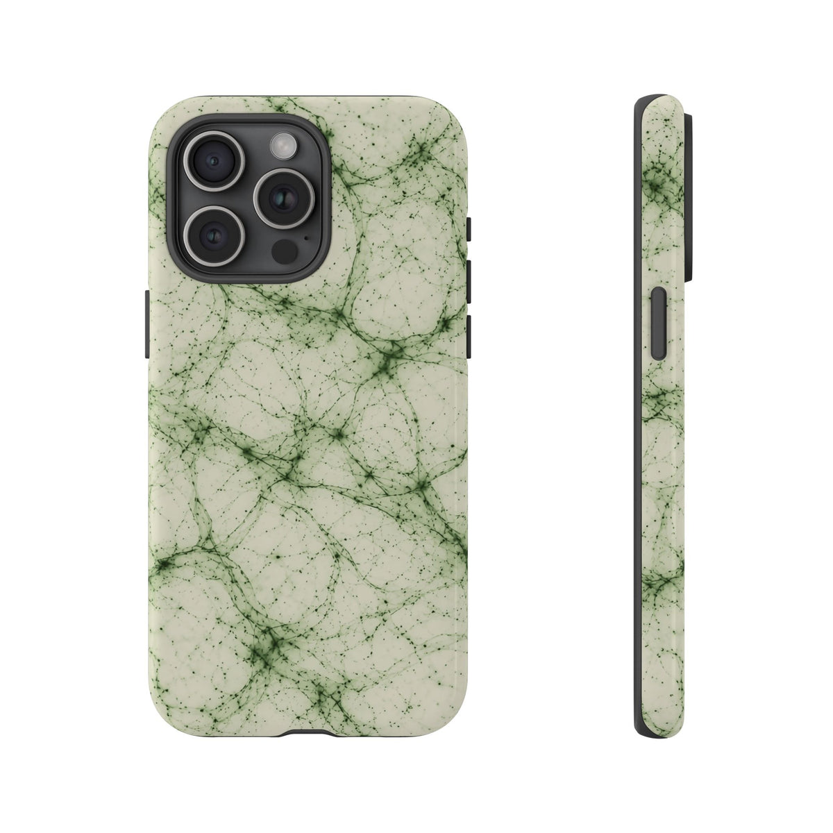Neon Mycelium - Matcha Latte Phone Case
