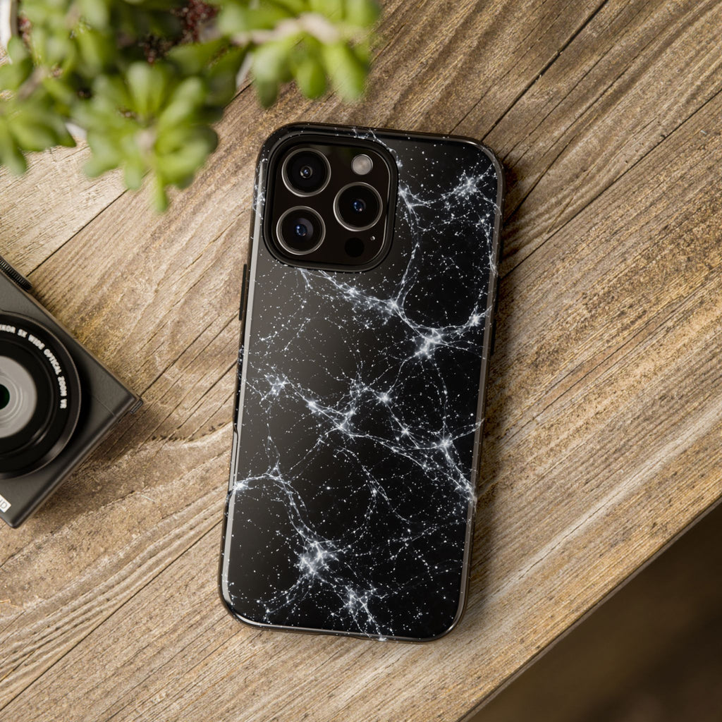 Neon Mycelium - Silver Ghost Phone Case
