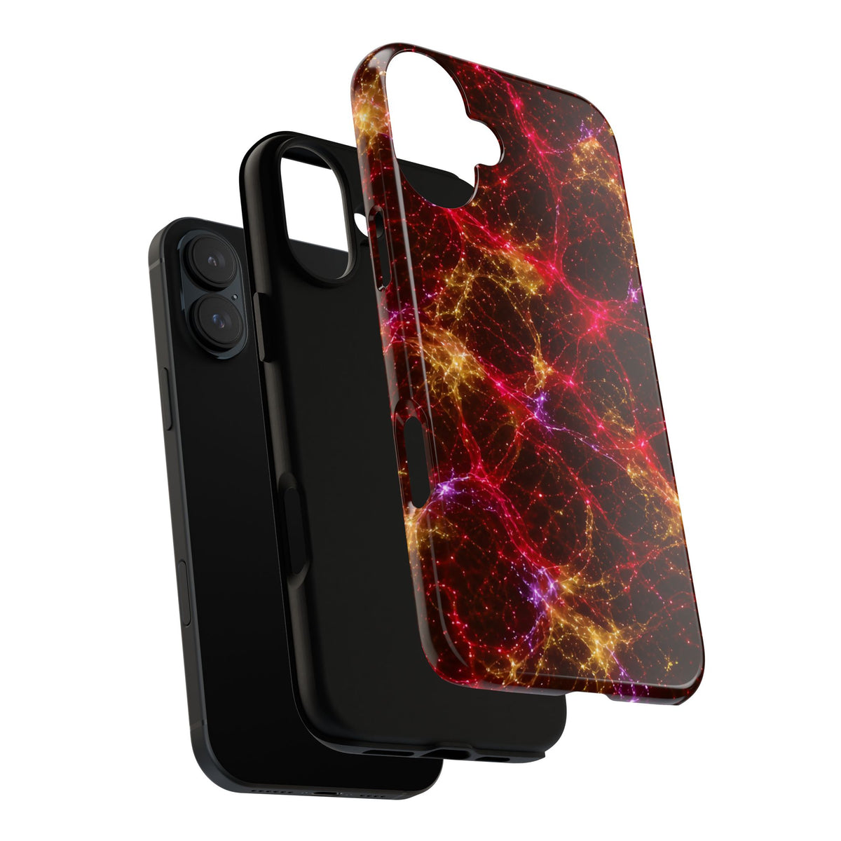 Neon Mycelium - Rainbow Nerve Phone Case