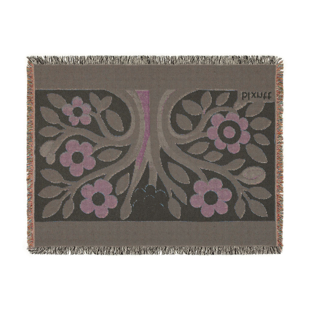 BLXNTT Green Hippie Woven Blanket #4