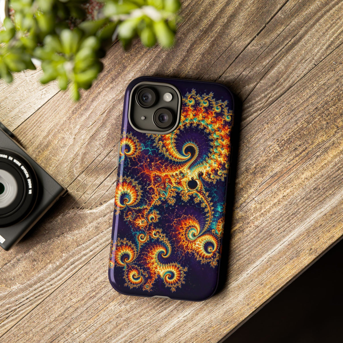 Copper Infinity - Infrared Phone Case