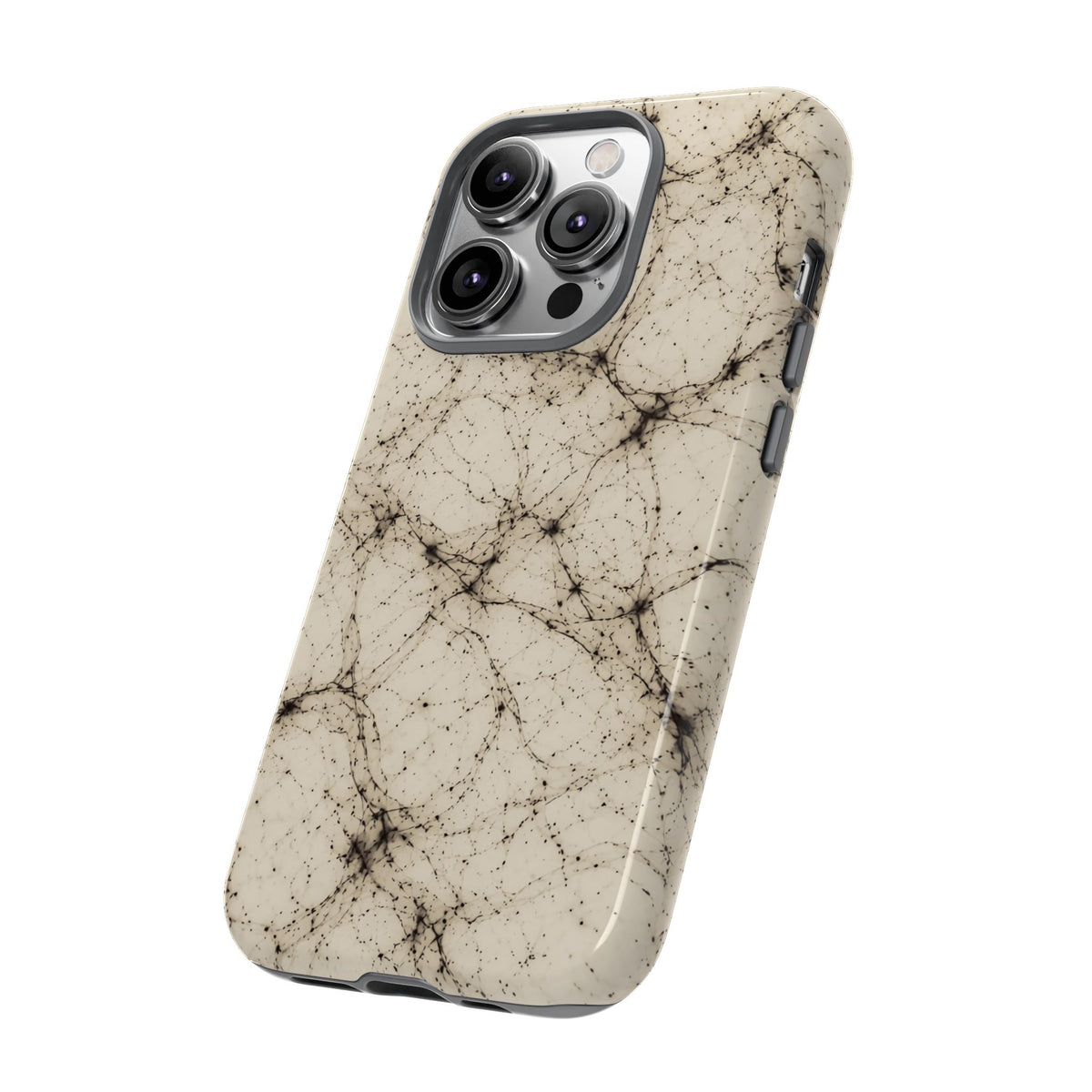 Neon Mycelium - Ink on Paper Phone Case