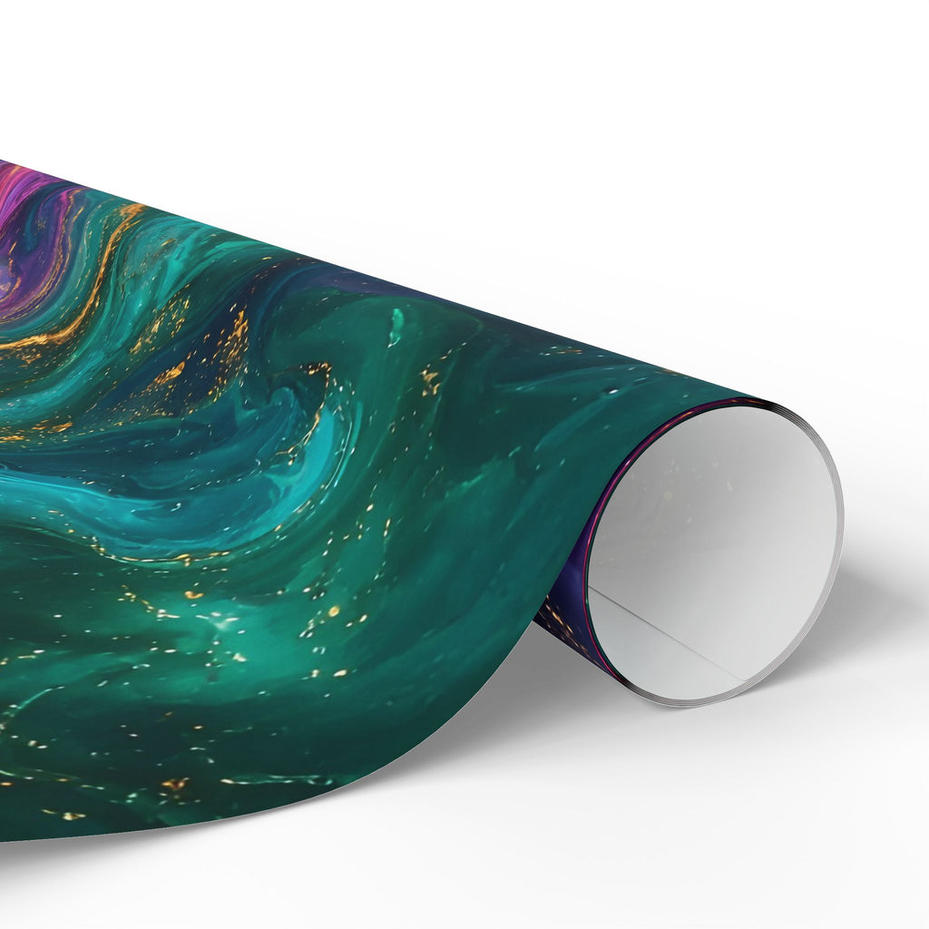 Aurora Marble Wrapping Paper
