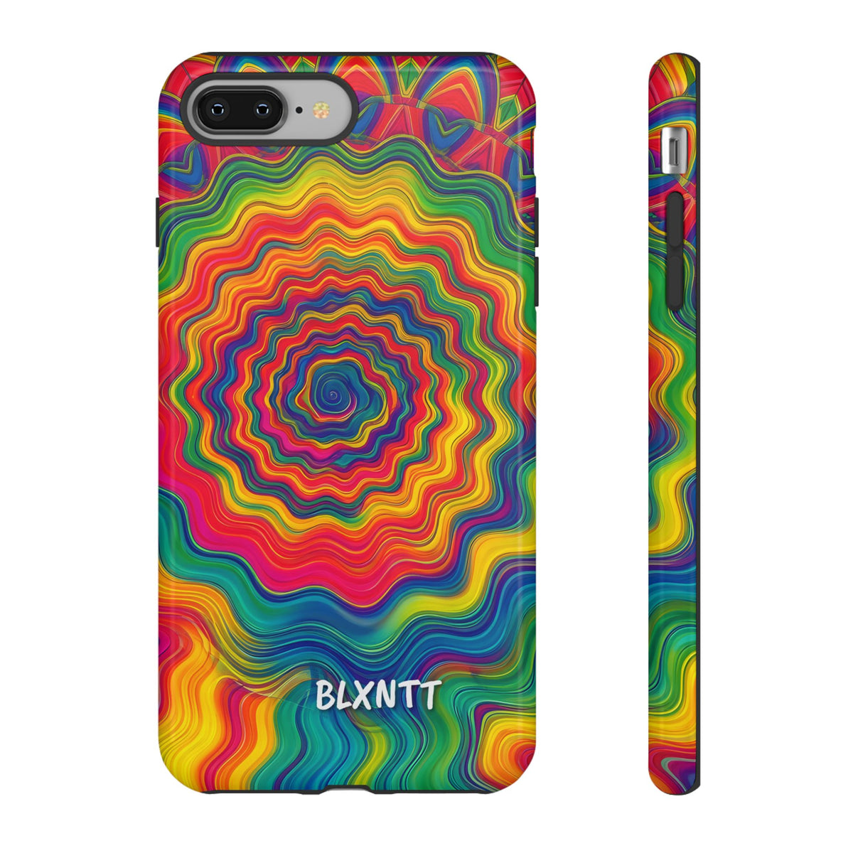 Hypnotic Rainbow Ripple Phone Case