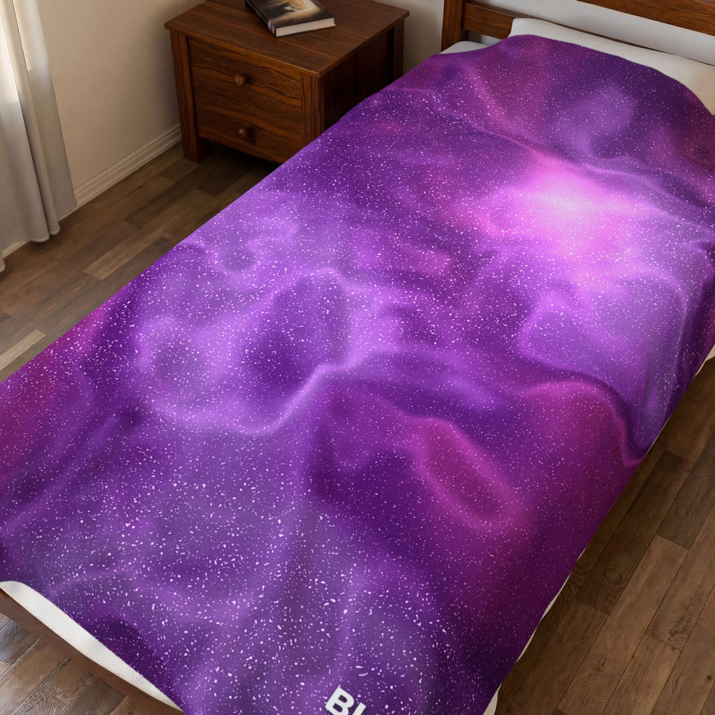 Violet Rainbow Dream Blanket