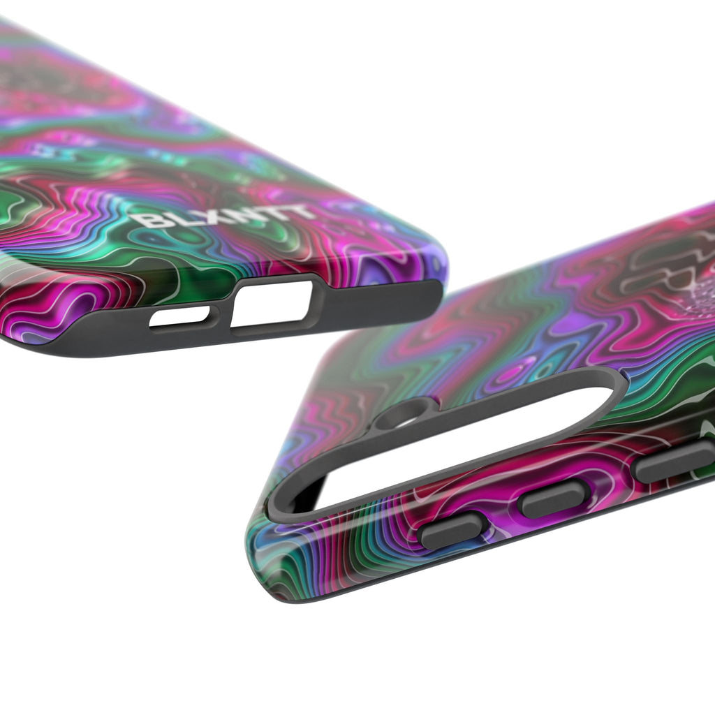 Neon Agate Phone Case