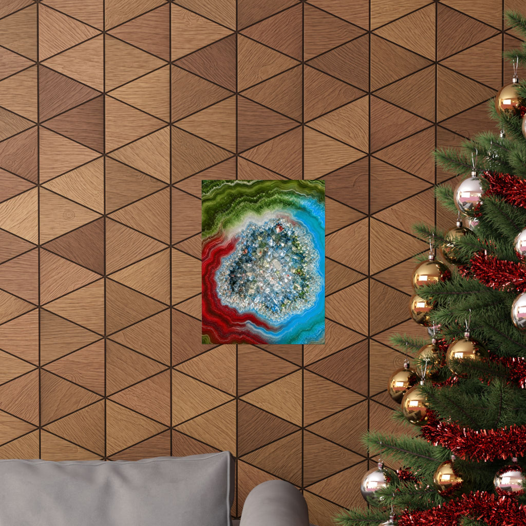 Geode Core - Lagoon Poster