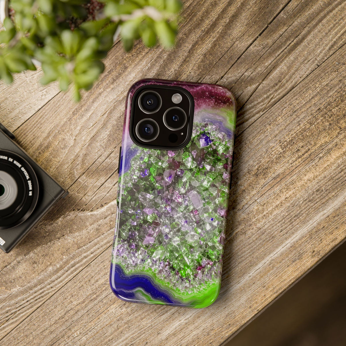 Geode Core - Cosmic Berry Phone Case