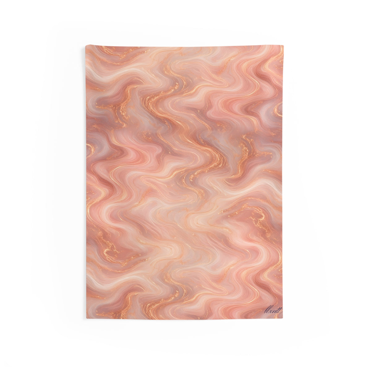 Rose Gold Marble Tapestry