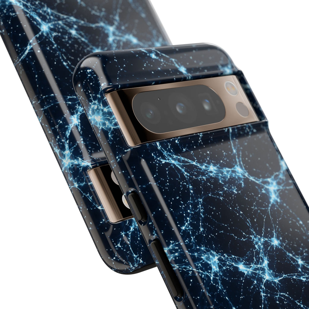 Neon Mycelium - Ice Crystal Phone Case