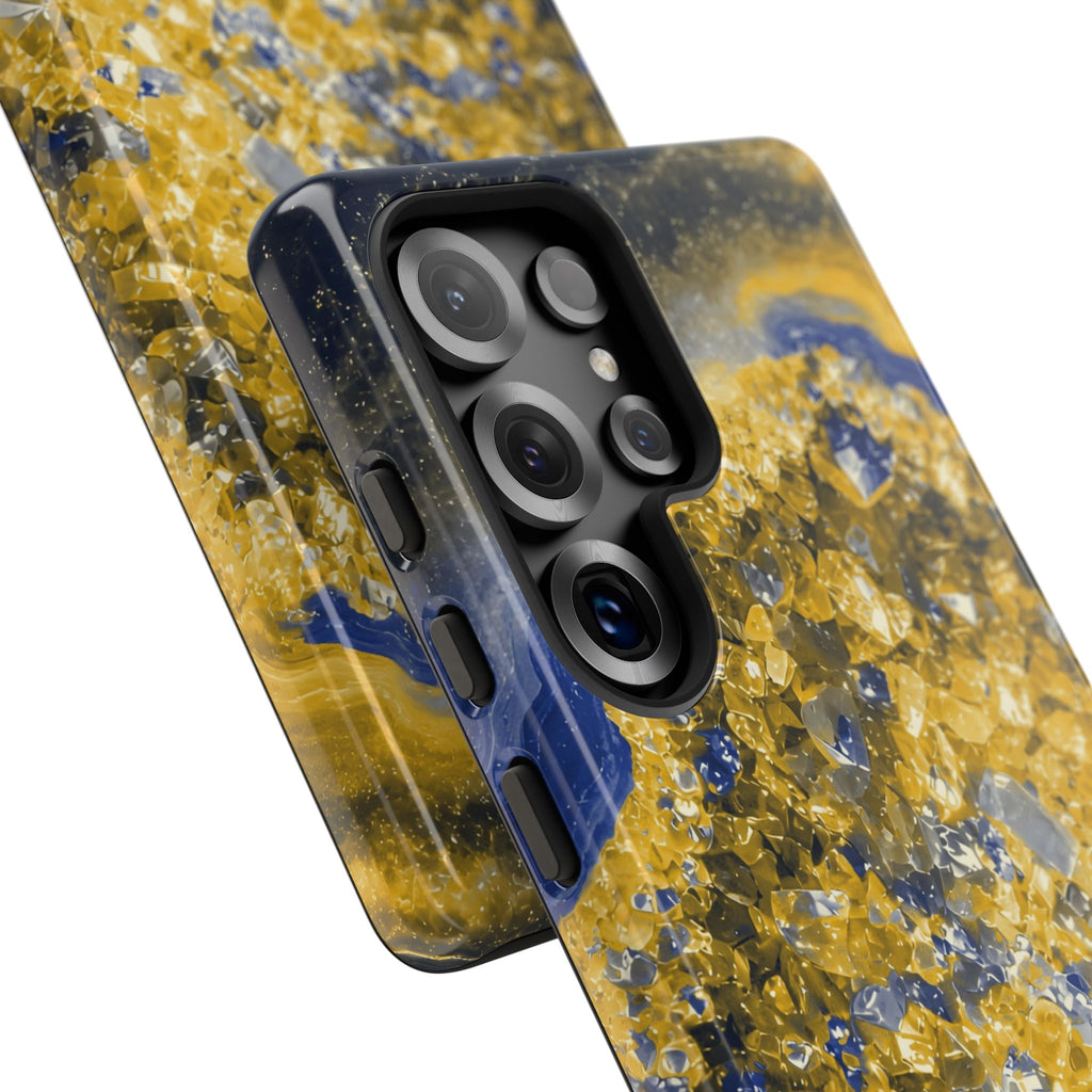 Geode Core - Mustard Navy Phone Case