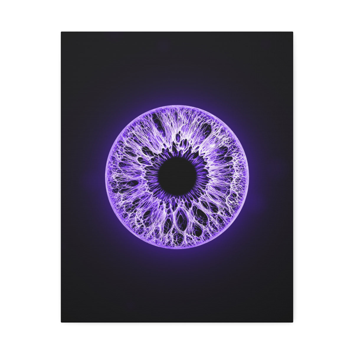 BLXNTT Iris – Lace Web Ultraviolet Glossy Canvas