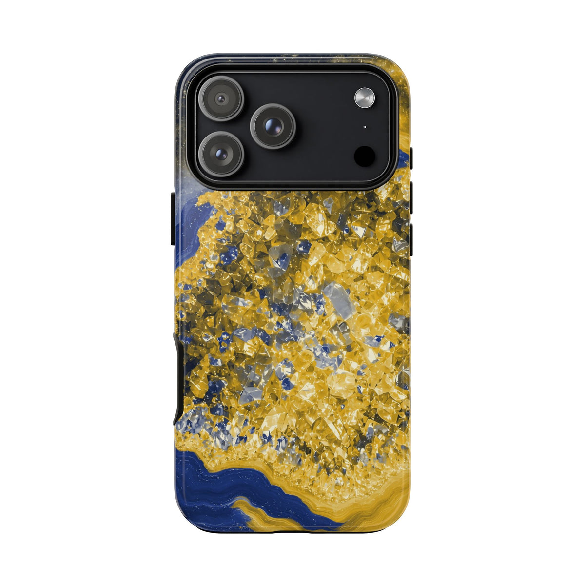 Geode Core - Mustard Navy Phone Case