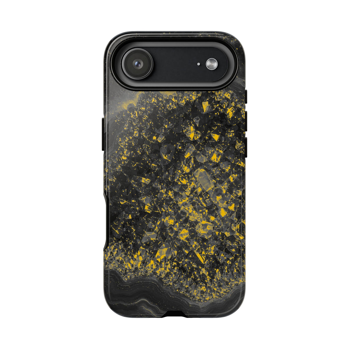 Geode Core - Mono Gold Spark Phone Case