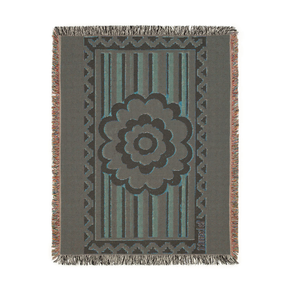 BLXNTT Red Hippie Woven Blanket #1