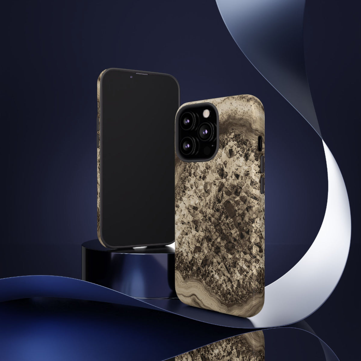 Geode Core - Ink on Paper Phone Case