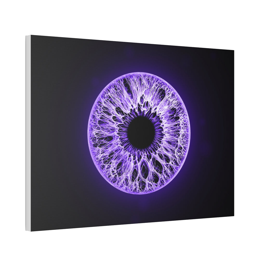 BLXNTT Iris – Lace Web Ultraviolet Glossy Canvas
