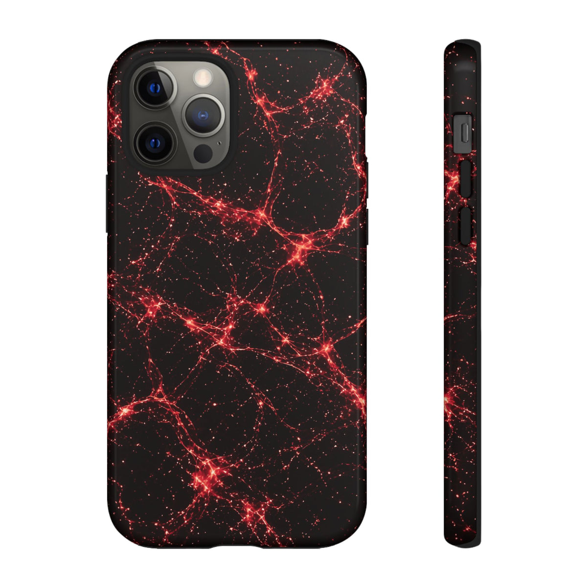 Neon Mycelium - Blood Moon Phone Case